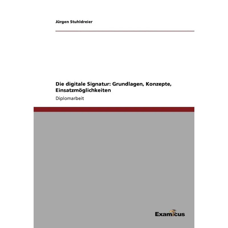Die digitale Signatur