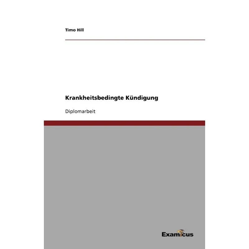 Krankheitsbedingte Kündigung