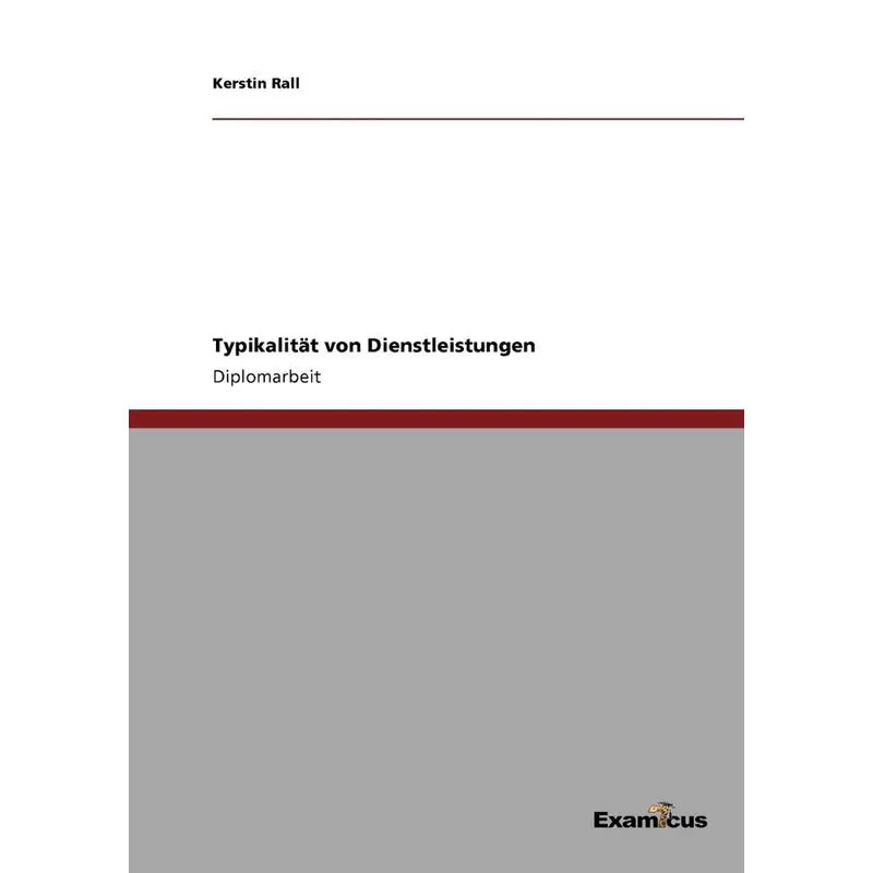 Typikalität von Dienstleistungen