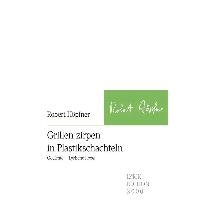 Grillen zirpen in Plastikschachteln