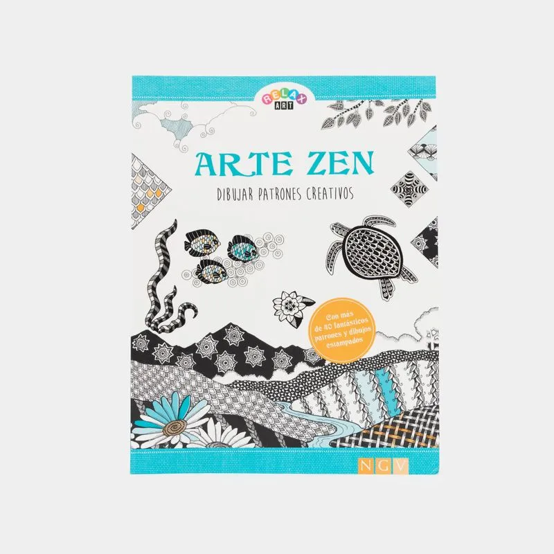 Arte Zen-dibujar patrones creativos