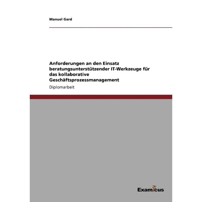 Anforderungen an den Einsatz beratungsunterstützender IT-We