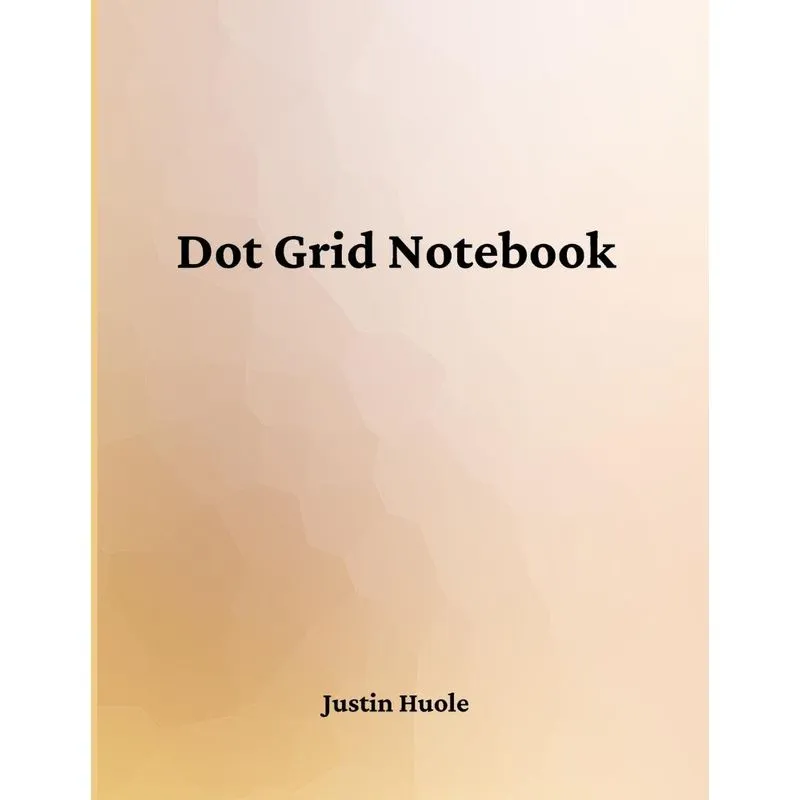 Dot Grid Notebook