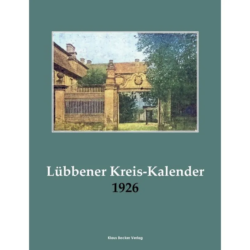 Lübbener Kreiskalender 1926