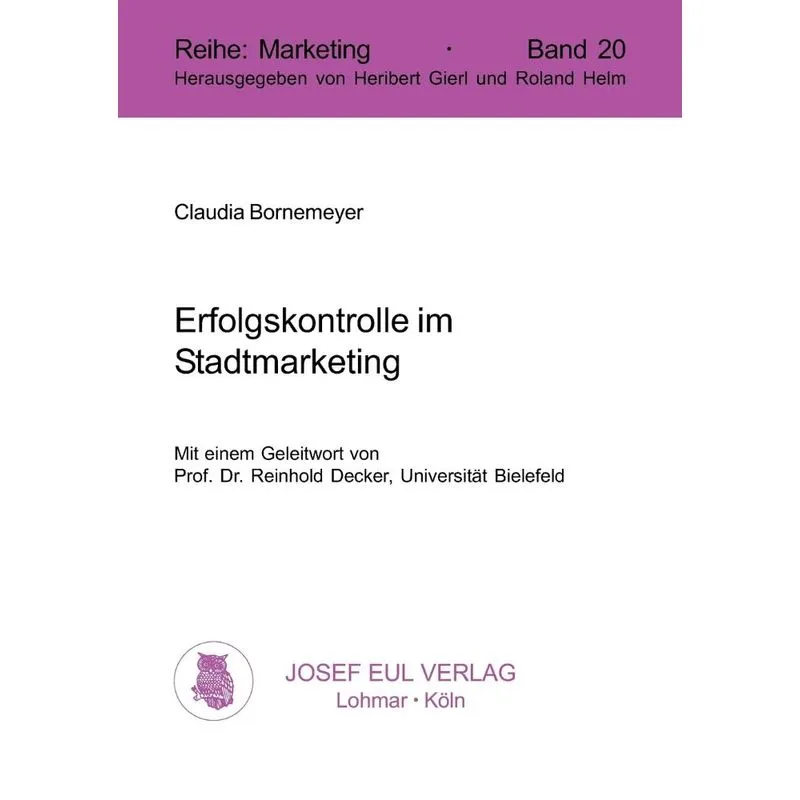 Erfolgskontrolle im Stadtmarketing