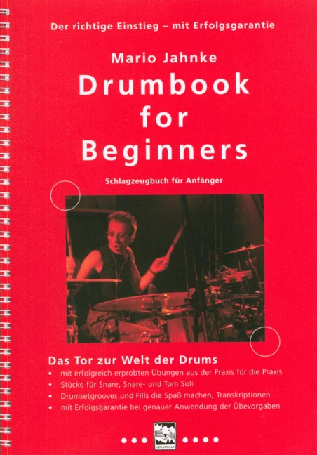 Drumbook for Beginners Vol. 1 Schlagzeugbuch Band 1 für Anfänger Vol. 1