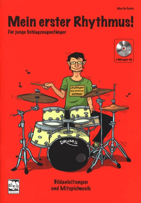 Mein erster Rhythmus für junge Schlagzeuganfänger Bildanleitungen und Mitspielmusik