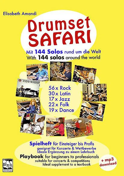 Drumset Safari With 144 solos around the world