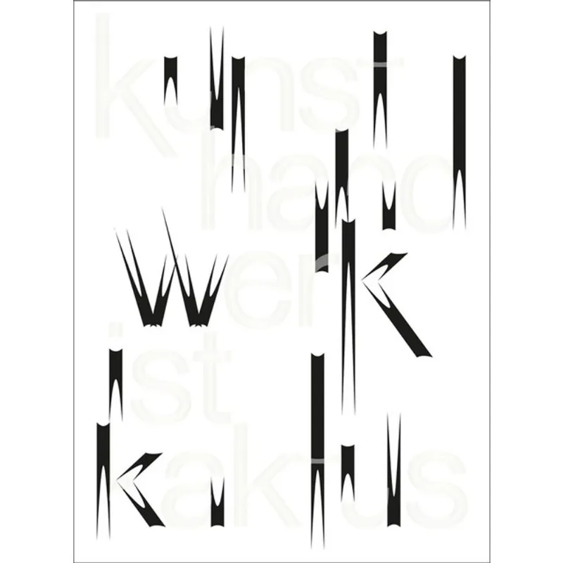 KUNSTHANDWERK IST KAKTUS
