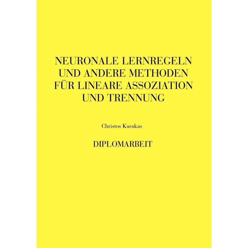 Neuronale Lernregeln und andere Methoden