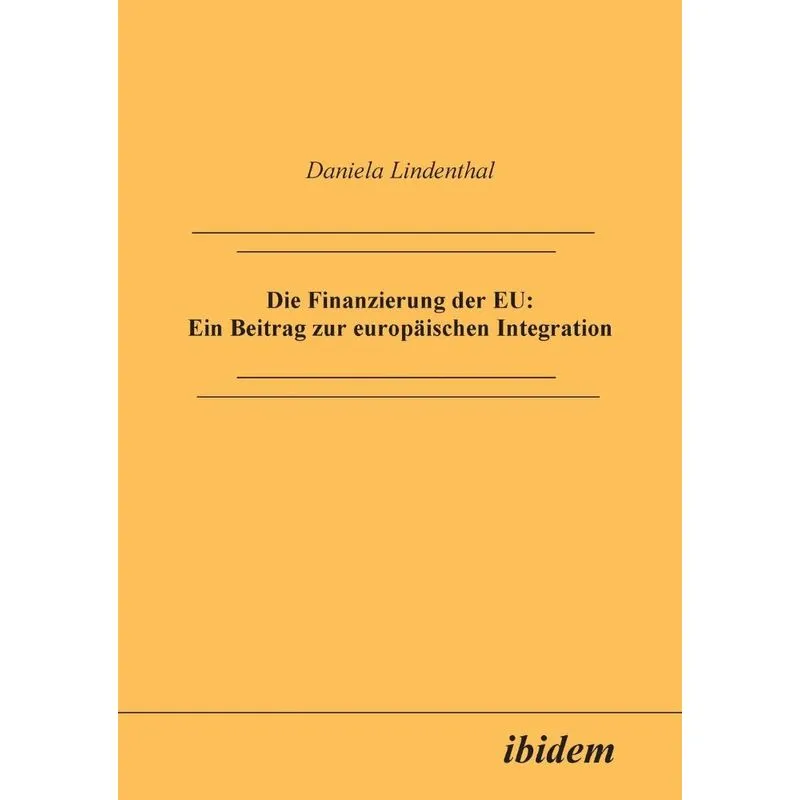 Die Finanzierung der EU