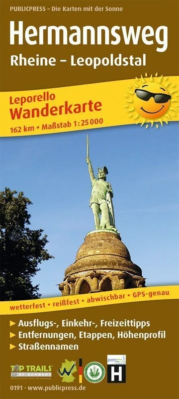 Hermannsweg, Rheine - Leopoldstal . 1:25 000