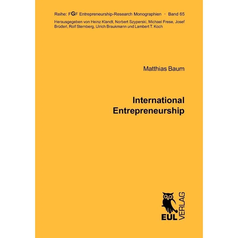 International Entrepreneurship