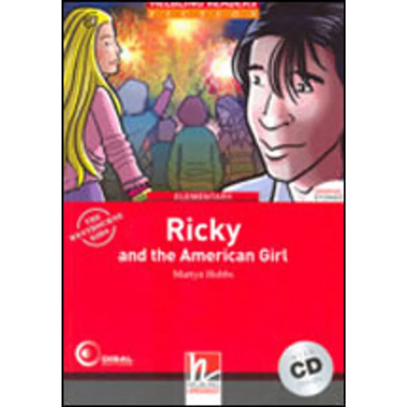 RICKY AND THE AMERICAN GIRL - WITH CD - ELEMENTARY