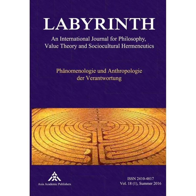 Phänomenologie und Anthropologie der Verantwortung
