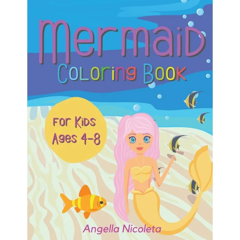 Mermaid Coloring Book