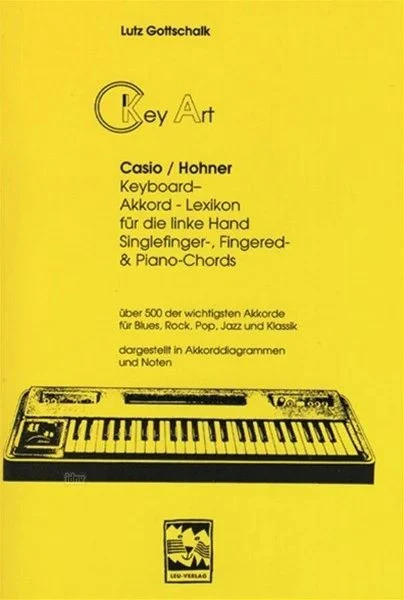 Key-Art Keyboard-Akkord-Lexikon für die linke Hand, Singlefinger-, Fingered- und Piano-Chords