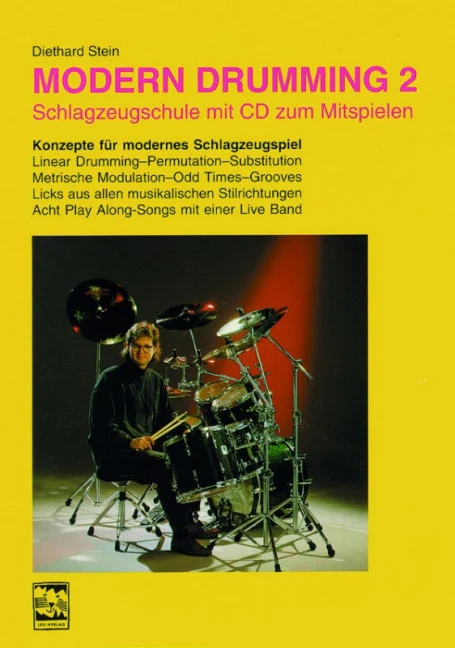 Modern Drumming 2 Vol. 2 Schlagzeugschule mit CD zum Mitspielen Vol. 2