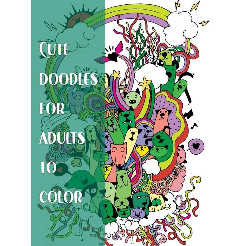 Cute Doodles for Adults to Color