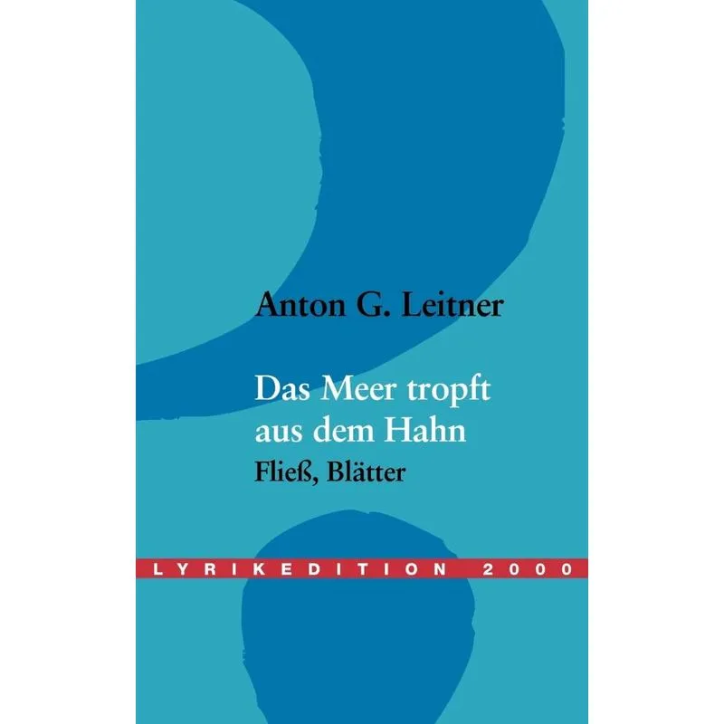 Das Meer tropft aus dem Hahn