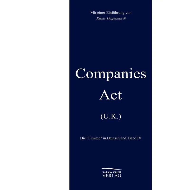 Companies Act U.k.