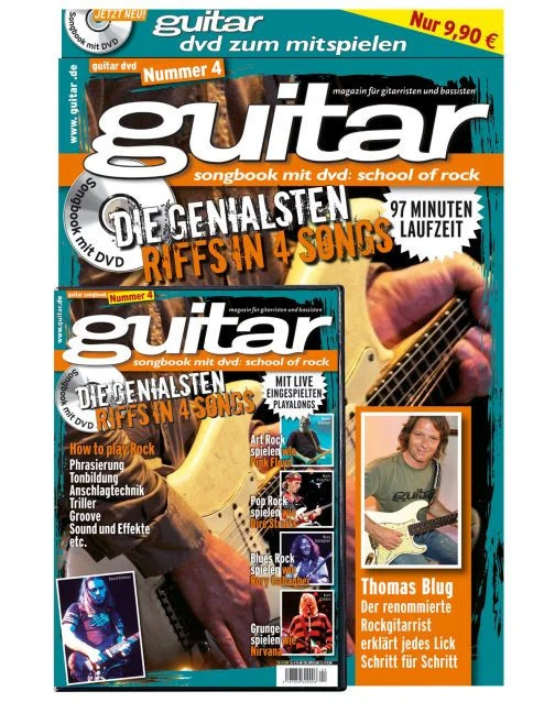 guitar - School of Rock 4 Vol. 4 Die genialsten Riffs in 4 Songs Vol. 4