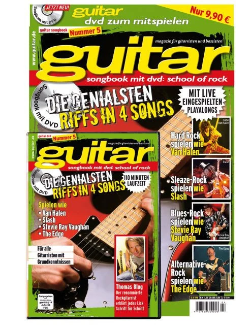 guitar - School of Rock 5 Vol. 5 Die genialsten Riffs in 4 Songs Vol. 5