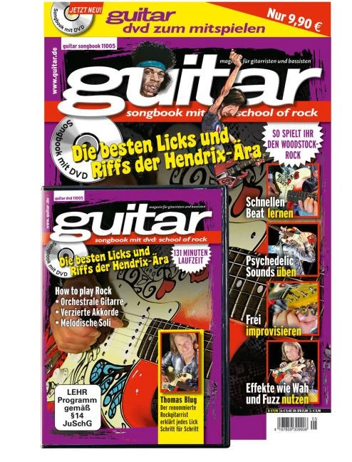 guitar - School of Rock 6 Vol. 6 Die besten Licks und Riffs der Hendrix-Ära Vol. 6