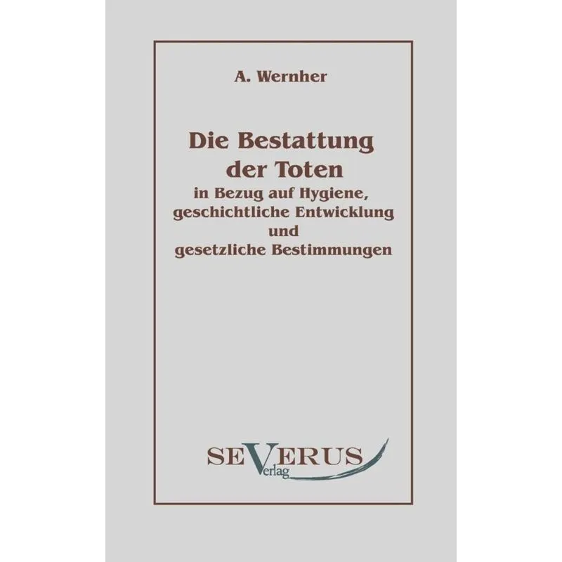 Die Bestattung der Toten