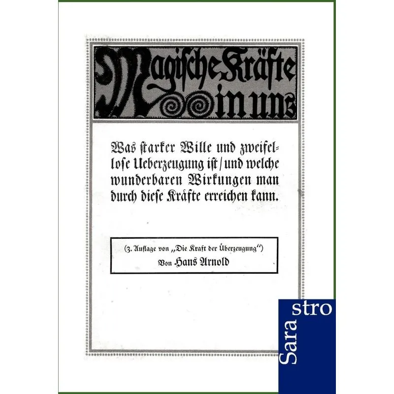 Magische Kräfte in uns