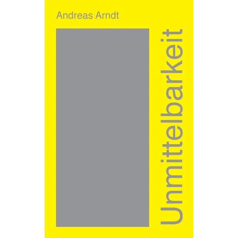 Unmittelbarkeit