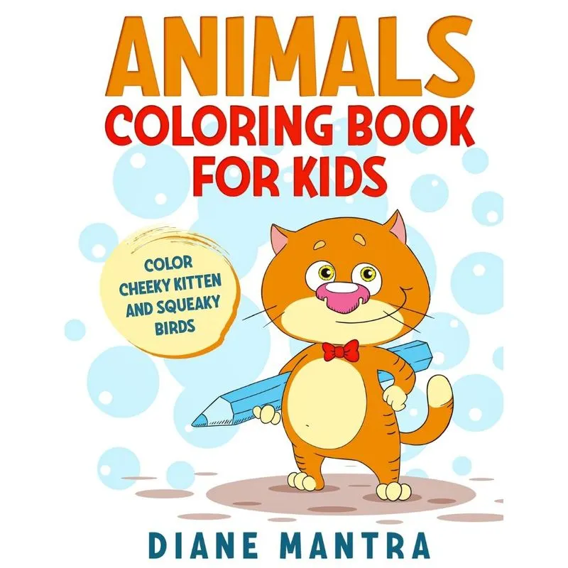 Animals coloring book for kids