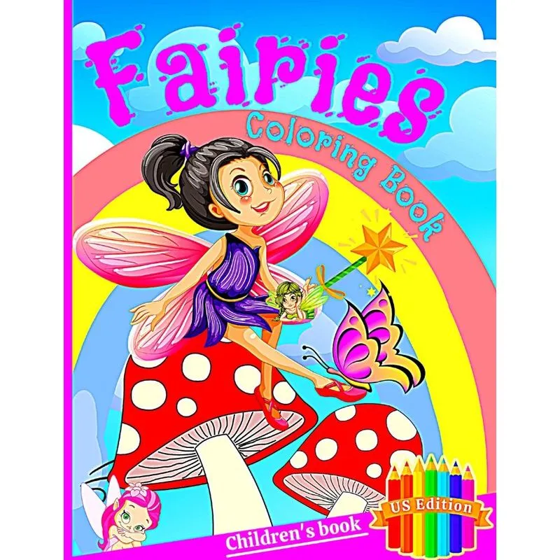 Fairies Coloring Book