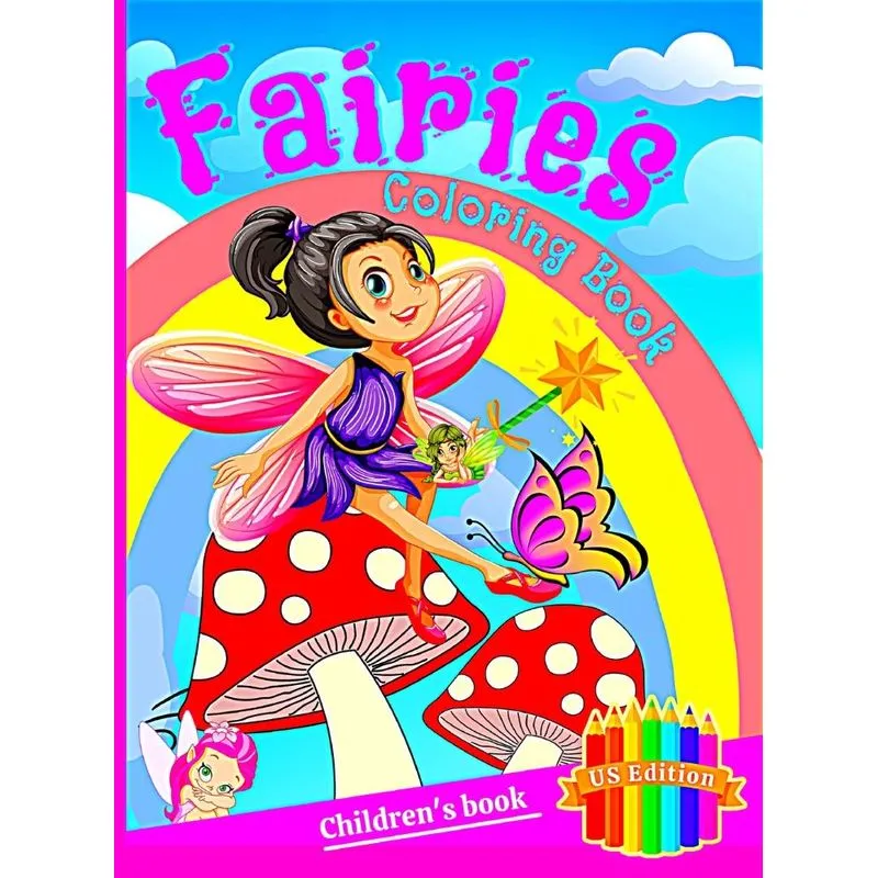 Fairies Coloring Book