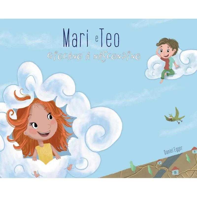 Mari e Teo giocano a nascondino