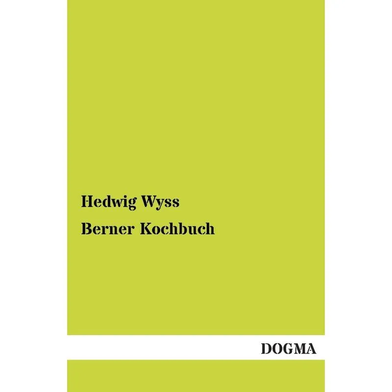 Berner Kochbuch