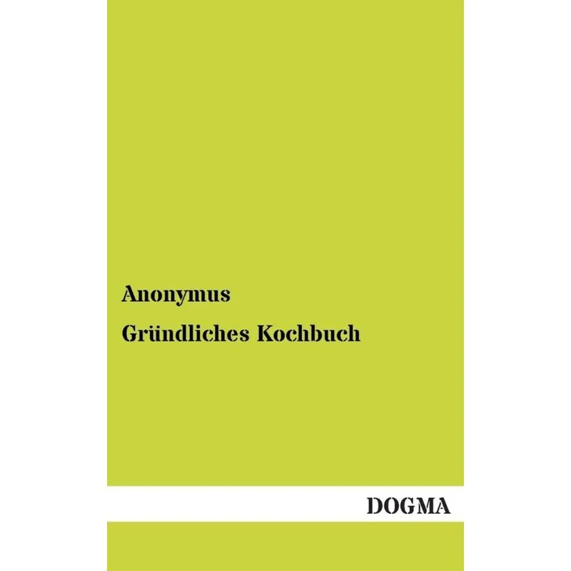 Gründliches Kochbuch