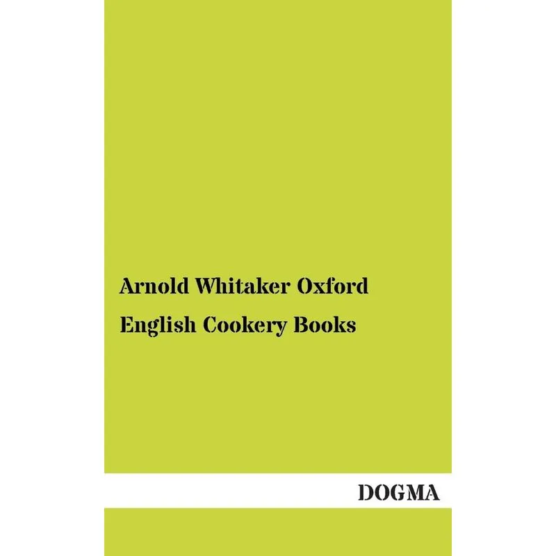 English Cookery Books