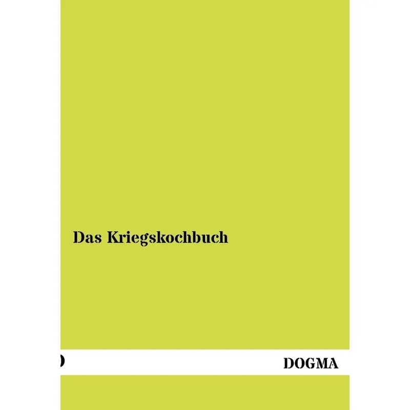 Das Kriegskochbuch