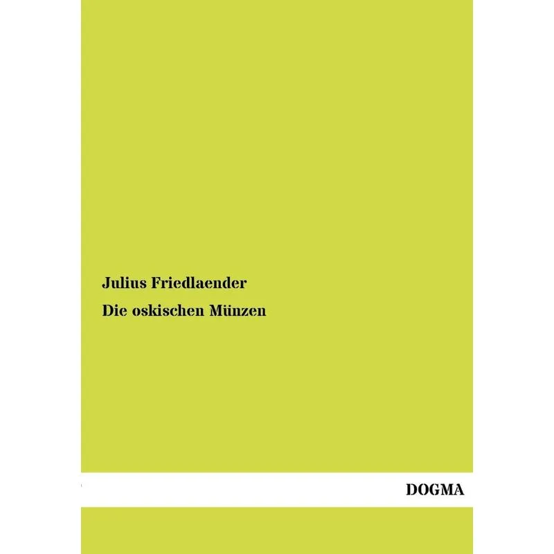 Die oskischen Münzen