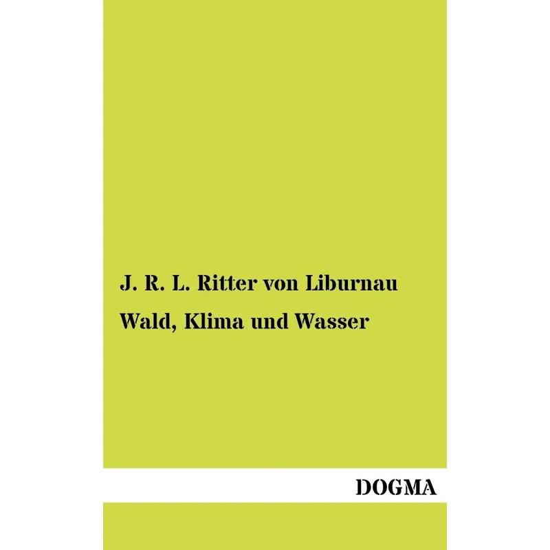 Wald, Klima Und Wasser