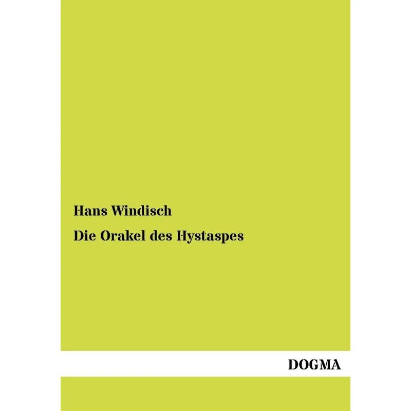 Die Orakel des Hystaspes