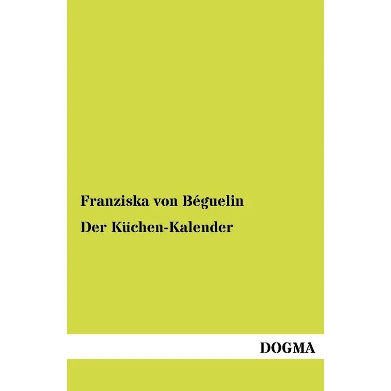 Der Küchen-Kalender