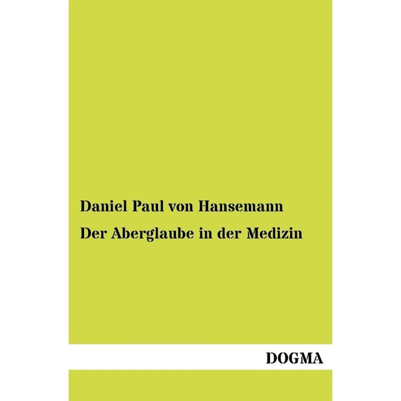 Der Aberglaube in der Medizin
