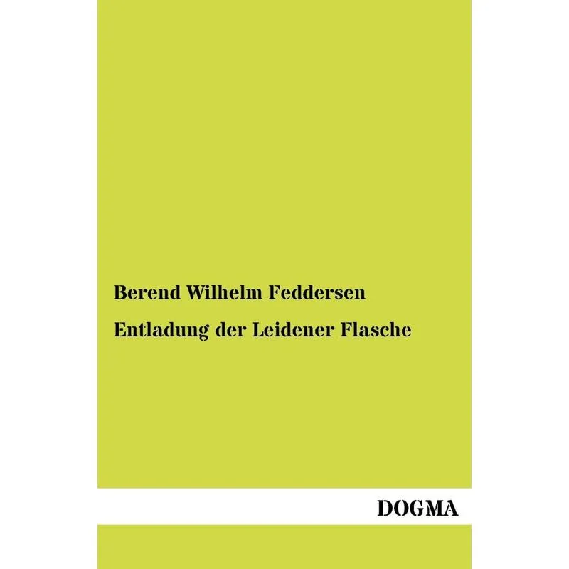 Entladung der Leidener Flasche