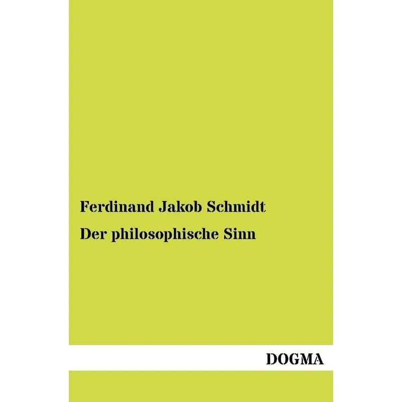 Der philosophische Sinn