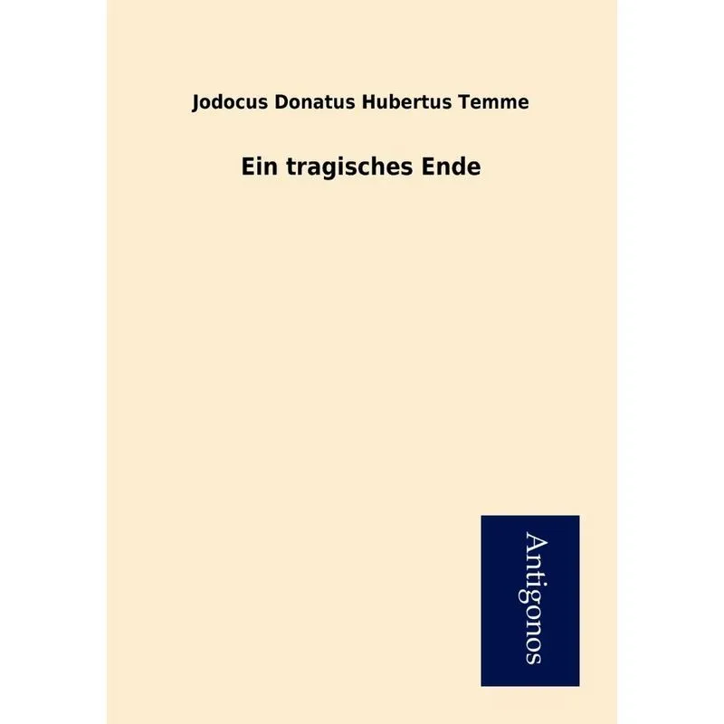 Ein tragisches Ende