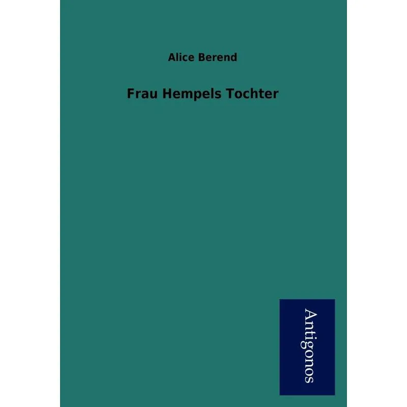 Frau Hempels Tochter