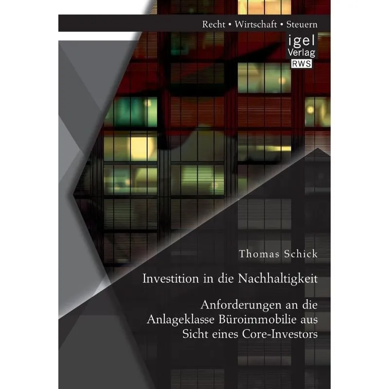 Investition in die Nachhaltigkeit