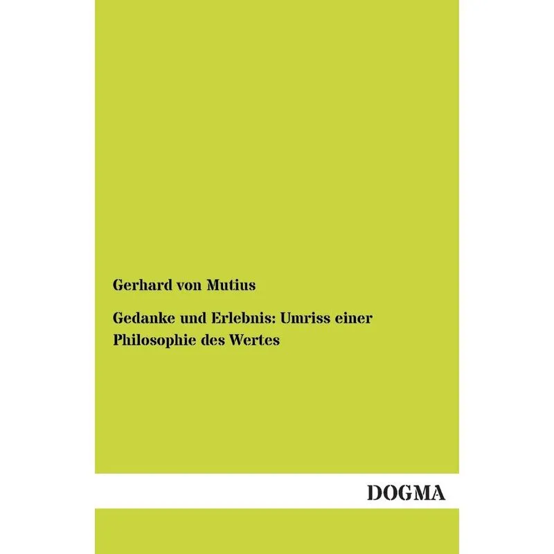 Gedanke und Erlebnis
